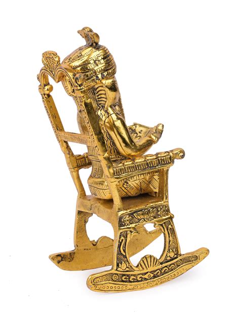 Shop Antique Gold Lord Ganesh Idol | Unique Decor Piece