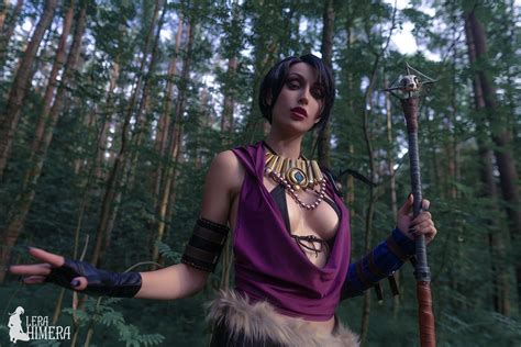 Косплей Морриган из серии игр Dragon Age - 21.12.22 14:37 | Пикабу