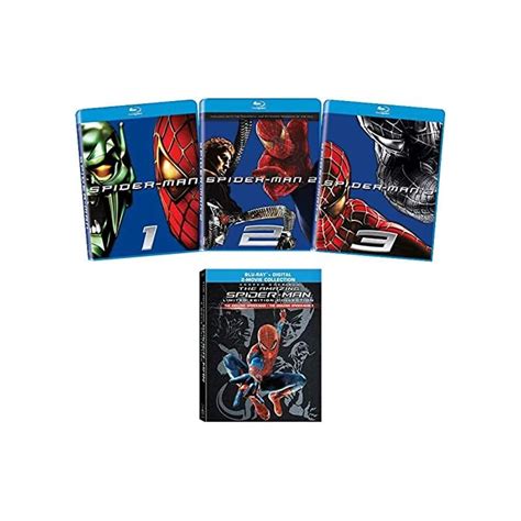 Buy Spider-Man: The Tobey Maguire & Andrew Garfield 5-Movie Blu-ray ...