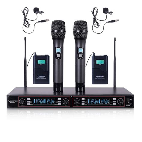 Sound Town 200-Channel Rack Mountable Professional UHF Wireless ...