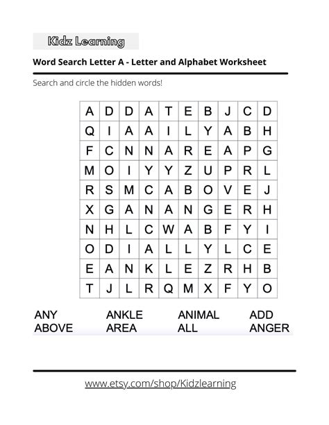 8 Alphabet Word Puzzle / Take these steps to make your own crossword ...