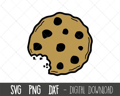 Double Chocolate Chip Cookies Clipart at Lonnie Rector blog