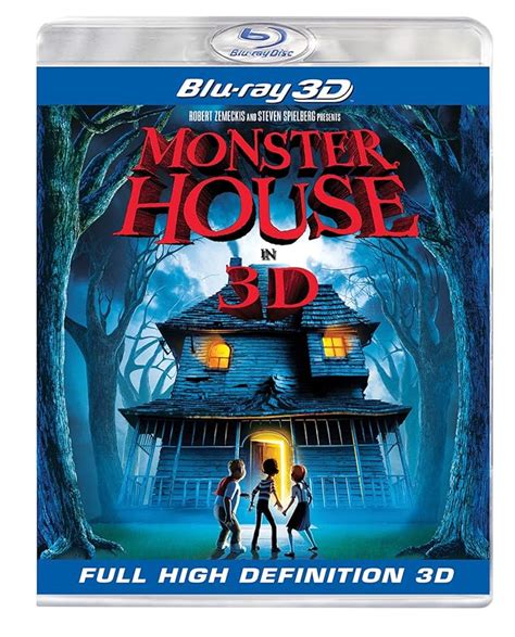 Monster House (Blu-ray 3D) (Uncut | Region Free Blu-ray | US Import ...