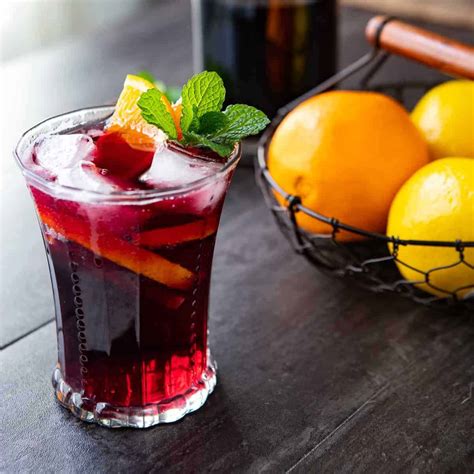 Easy Red Wine Spritzer Cocktail Recipe - A Communal Table
