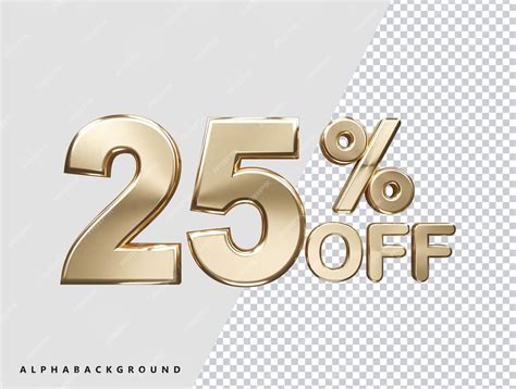 Premium PSD | 25 percentage off discount sale