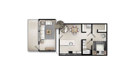 Two Level Apartment Floor Plan | Viewfloor.co