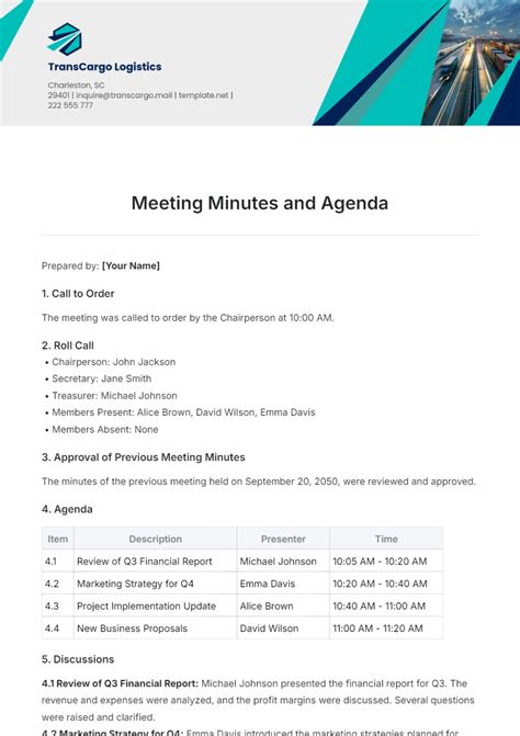 Incorporation Meeting Minutes Template - prntbl.concejomunicipaldechinu ...