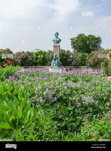 park scenery with sculpture in Copenhagen, the capital city of Denmark Stock Photo - Alamy
