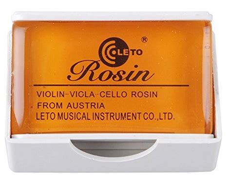 ONE(1) Leto 101 Rosin for Violin Viola Cello, Light and Low Dust ...