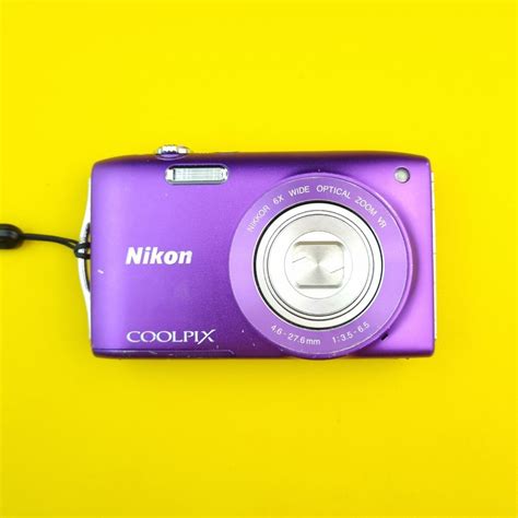 NIKON COOLPIX S3300 IN PURPLE (digicam/camdig/digital pocket camera ...