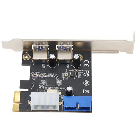 Pcie to USB3.0 Expansion Card, USB Pcie Card 2 Ports High Speed Stable ...