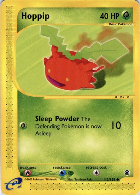 legendary.cards: E3 2002 Expedition Test Print Pichu and Hoppip