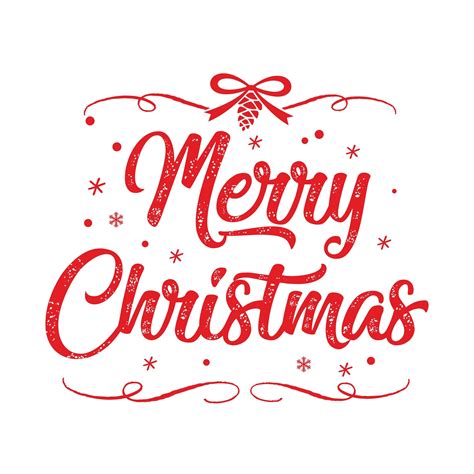 Merry Christmas PNG File, Merry Christmas Word Art EPS, Merry Christmas ...