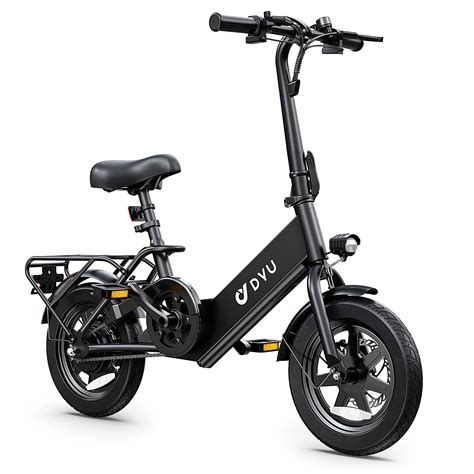 Electric Bike for Adults Teens, Folding Electric Bicycle,Commuter City ...