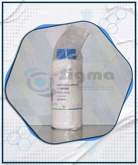 Sodium Dodecyl Sulfate - Sigma Scientific