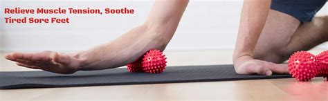 STRAUSS Peanut Shape Massage Ball | Trigger Point Release, Myofascial ...