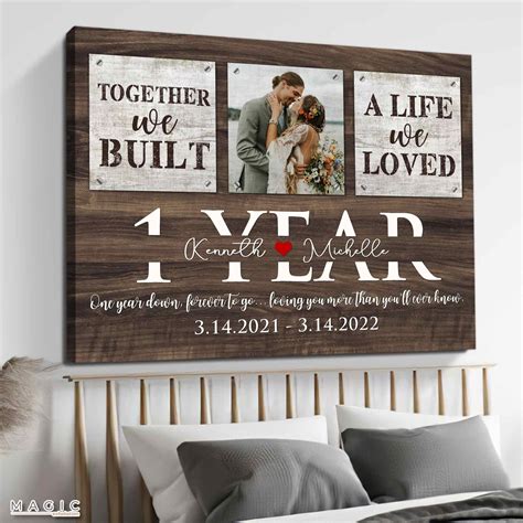 1 year wedding anniversary gift ideas 60 photos - Astyledwedding.com
