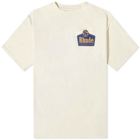 Rhude Men's Grand Cru T-Shirt in Vtg White Rhude