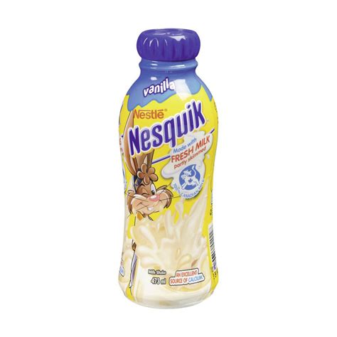 Nestle Nesquik Vanilla milkshake — marcheanatolia