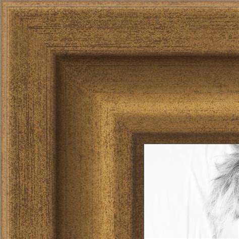 ArtToFrames 7x7 inch Muted Gold Glow Picture Frame, 2WOMBW275-1619-7x7 ...