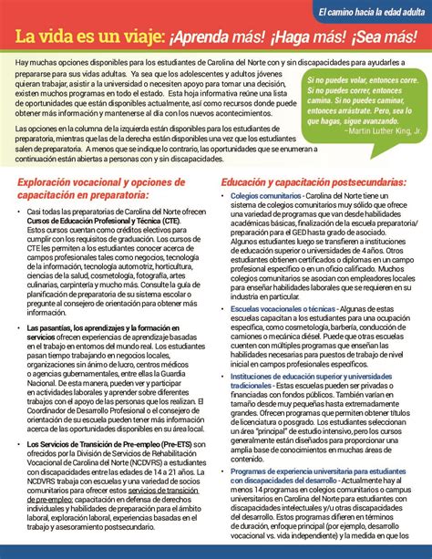 Transition to Adulthood - Exceptional Children's Assistance Center (ECAC)