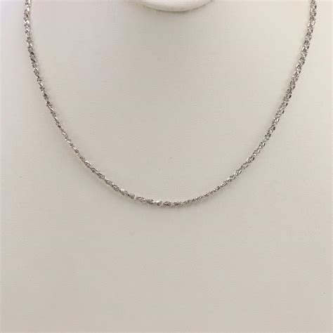 14kt White Gold Necklace | Property Room