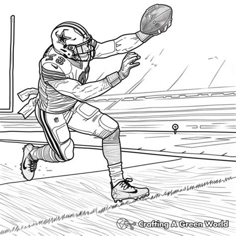 Nfl Football Coloring Pages - Free & Printable!