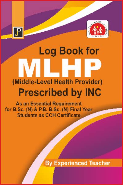 LOG BOOK FOR MLHP – JainPublications