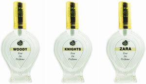 Buy The perfume Store WOODY KNIGHTS ZARA Regular Pack of 3 Eau de ...