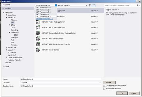 Image result for Framework Visual Studio