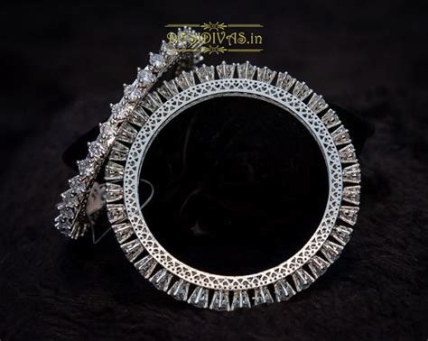 American Diamond Bangles – DesiDivas