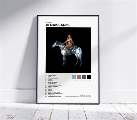 Renaissance Beyonce Album Cover Poster, Music Album Cover sold by Jo ...
