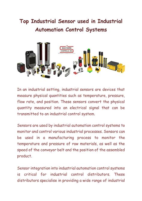 Image result for Sensor Control