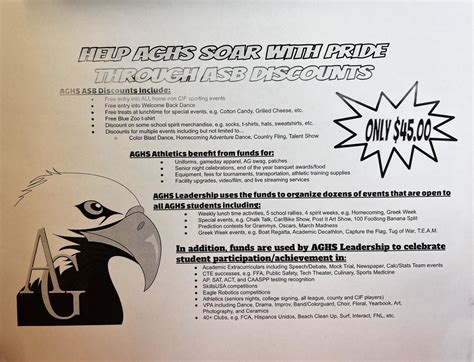 ASB Discounts: The gateway to school spirit – The Eagle Times