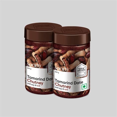 Buy Tamarind Chutney Pack of 2 Online – Sweet & Tangy Chutney | Society ...