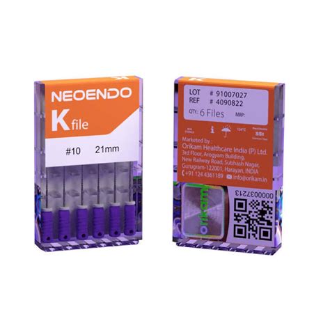 NeoEndo 21MM Hand K-File – amplemeds