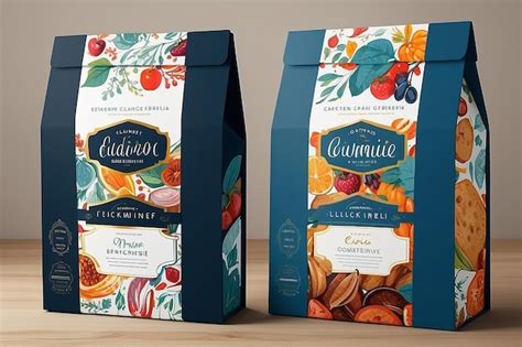 Vector packaging design | Premium AI-generated image