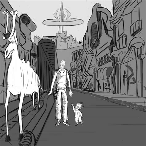 Alien City Concept Art 的图像结果