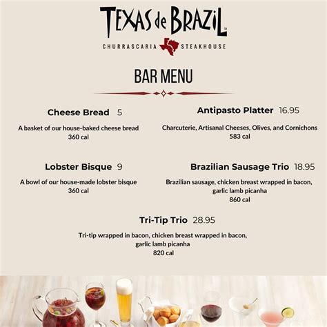 Texas De Brazil Menu Prices, Coupons, Buffet, Reservations 2025