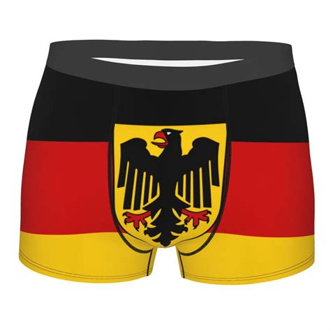 Custom Coat Of Arms Of Germany Underwear Men Breathbale German Flag ...