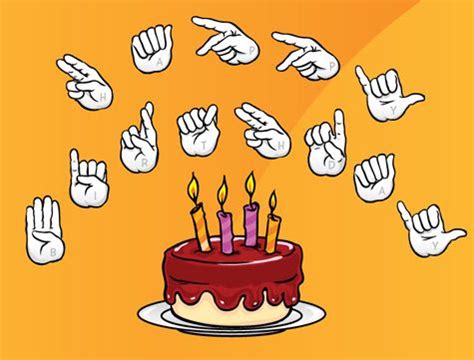 Happy Birthday Sign Language Pics | Happy birthday in sign language ...