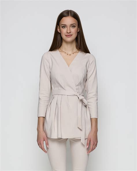 Bluza Sophia Beż XL, XXL - Secret Uniform