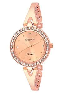 Gold Dial Gold Stainless Steel Strap Analog Watches for Women TSC ...