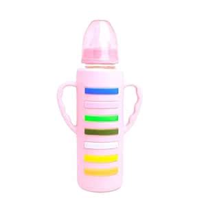 Buy The Little Lookers High Borosilicate Glass Feeding Bottle with ...