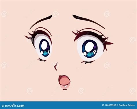 Scared Anime Eyes