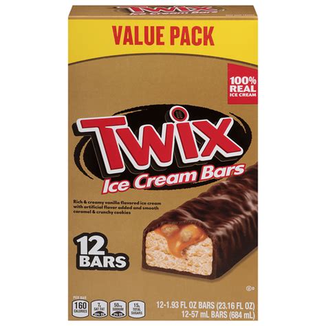 TWIX Ice Cream Bars, Value Pack (1.93 fl oz) Delivery or Pickup Near Me ...