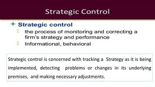 Image result for Strategic Control Types
