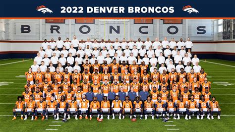 Printable Broncos Roster