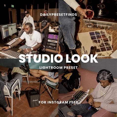 Effet studio Lightroom Presets pour mobile Presets inspirés de Travis ...