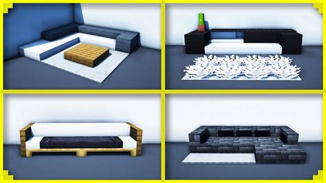 Image result for Minecraft Sofa Tutorial